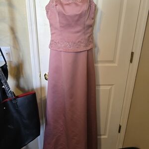 Alfred Angelo Pink Sleeveless Dress